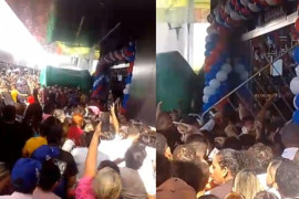 Tumulto e correria marcam inauguração de nova loja do Grupo Mateus na zona Leste de Teresina Tumulto e correria marcam inauguração de nova loja do Grupo Mateus na zona Leste de Teresina